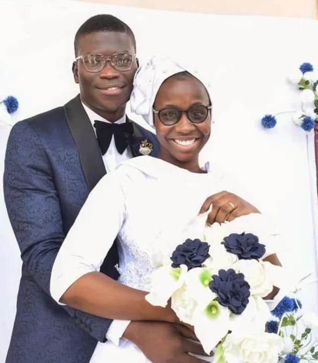 Fans react as bride goes all natural on her wedding day; no makeup and accessories (See Photos)