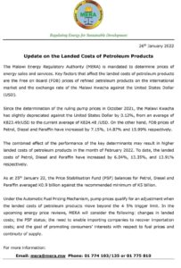 Mera Dodges Fuel Prices Hike