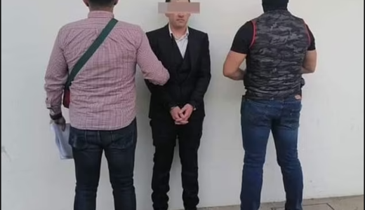 Watch| Drama As Fugitive Member of El Chapo’s Cartel is Apprehended At Mexican Church During His Baptism