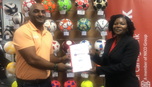 NBS Bank partners IntoSports for sports equipment