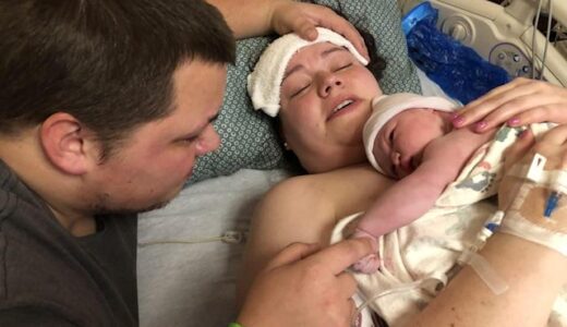 Baby born on 2/22/22 by 2:22 am in labour room 2 becomes social media sweetheart