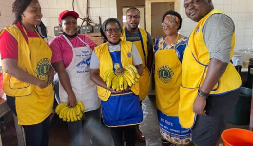 Lions Feast with Patients in Lilongwe