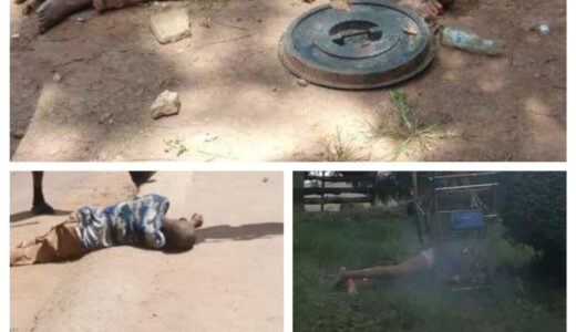 Graphic Photos: ‘Thief’ Set Ablaze at MUBAS Campus