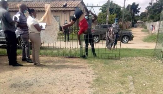 Drunkard Punctures His Testicles With Spike On A Fence After He Tried To Jump A Locked Gate While Coming From Pub, Dies On The Spot (See Photos)