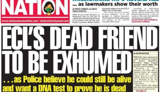 Best friend To Zambia’s Ex President Edgar Lungu Who Died Months Ago Is Suspected To Be Alive, His Remains To Be Exhumed For DNA Test