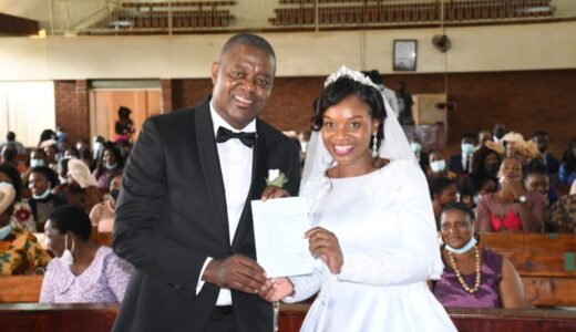 Information Minister Kazako Weds Chikondi