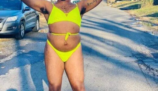 Man In Brah, Panties Stirs Controversy (Photos)