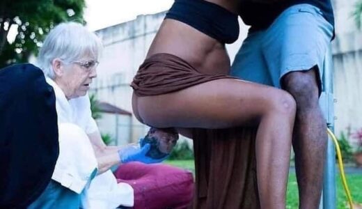 Woman Shares Pictures Of Herself Giving Birth On Facebook; See Photos