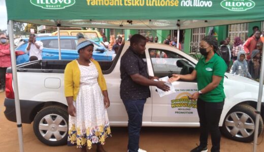 ‘IPONYERENSO KWAKUYA NDI ILLOVO’: Illovo Hands Over Nissan Nissan NP200 Pickup Vehicle to Central Region Winner