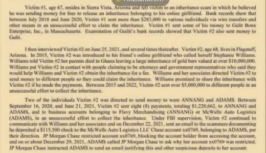 FBI arrests Ghanaian slay queens in U.S for assisting fraudsters in over $6m scam