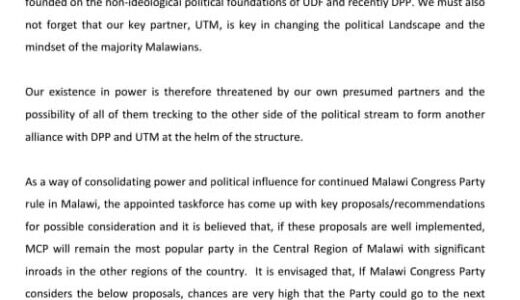 EXCLUSIVE: MCP 2025 Strategy Exposed in Leaked Doc