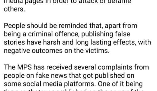 Malawi Police Faces Public Lash For Threatening Media