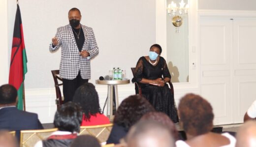 Veep Saulos Chilima Engages New York Based Malawians