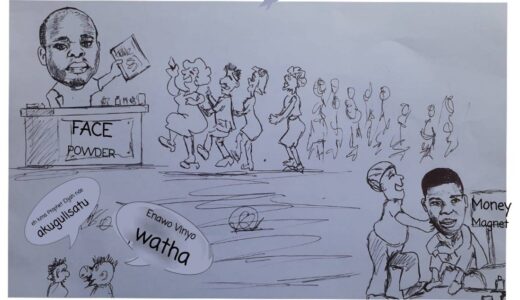 War In The Church As Prophet Elijah mocks Liabunya In A Cartoon