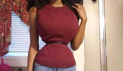 WOMAN WEARS A CORSET 18 HOURS A DAY WITH A GOAL OF HAVING A SMALL WAIST (SEE PHOTOS)