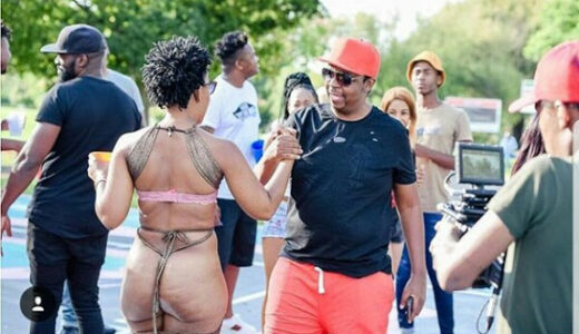 Zodwa Wabantu Goes N.ake.d On The Set Of New Music Video (See Photos)