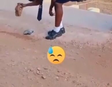 Watch|| Principal nabs female student with two phones during exam, orders her to smash them