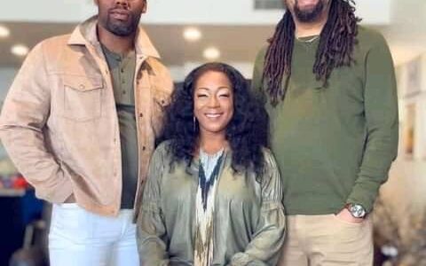 Woman Shows Off Her Two Husbands