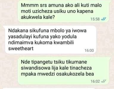 Malawian Woman Sent Husband Packing After She Found Naughty Messages From Side Chick In His Phone