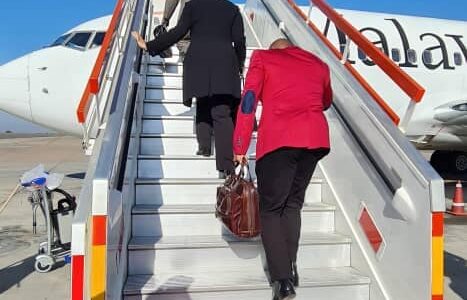 Veep Chilima Flies to South Africa