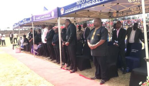 Opposition Leader Nankhumwa Attending Funeral Ceremony of Hip-Hop Artist Martse At Civo Stadium