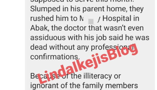 Man wrongly declared dead by doctor ‘wakes up’ at his funeral before dying hours later (Watch Video)