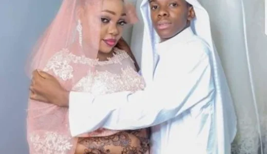 Love at Its Peak as 19 Years Old marries 39 Years Old Lady