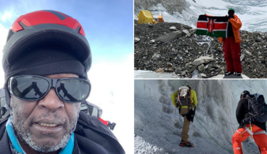 62-year-old Kenyan conquers Mt Everest, world’s tallest mountain [Photos]