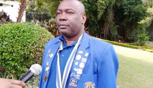 New Lions Club District 412B Governor Lion Kam’mayani for Charity