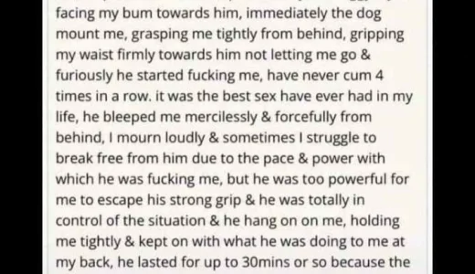 ‘Dogs are good in bed than most men’ Young Lady Confesses