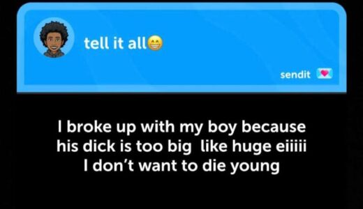 Screenshot|| Lady Breaks Up With Boyfriend Because His Manhood Is ‘Too Big’