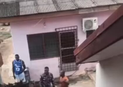 Watch As Police Officer Is Captured Heavily Slapping Man Over A Woman