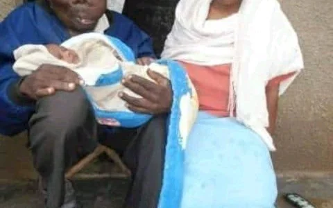 Remember The Lady Who Married The Ugliest Man In Uganda? See Her Condition After 7 Years With Him