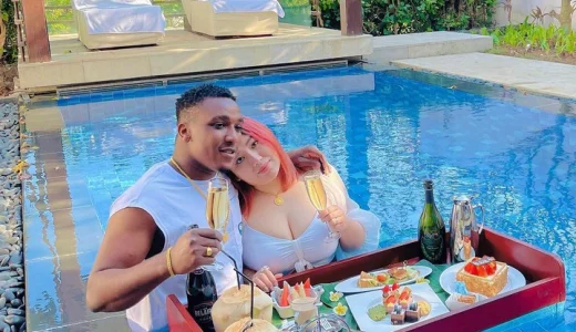 Remember this African Man Who Married A Chinese Lady? See Photos Of Them Enjoying Love Moments