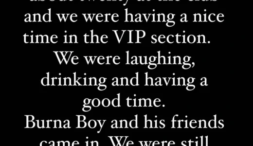 Lady Whose Husband Was Shot By Burna Boy’s Bodyguard Finally Opens Up On What Happened