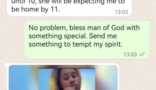 Photos; Pastor Promises Student Holy S3x With His Anointed D!ck