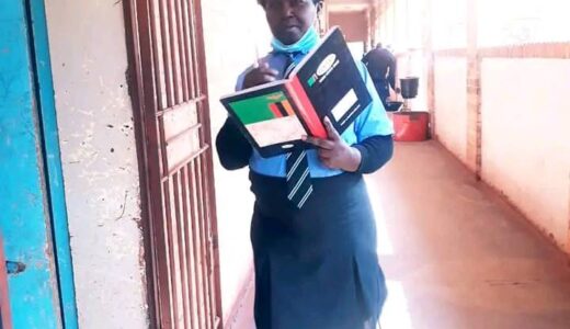 Pictures; 61 Year Old Zambian Granny Goes Back To School 40 Years After Dropping Out