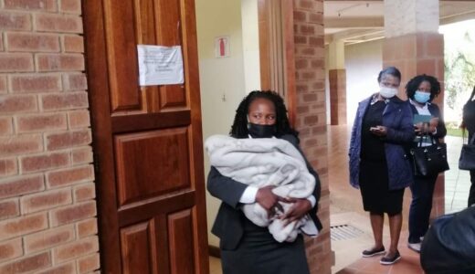 STOLEN BABY PRESENTED BEFORE MAGISTRATE FOR CHILD THEFT CASE HEARING