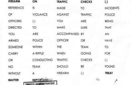 Take Cover! Malawi Traffic Police Officers Now Armed