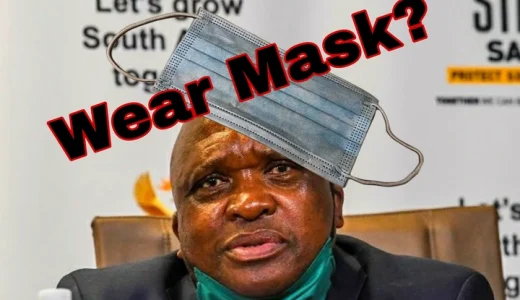 ‘Feel free to still wear your mask’,  South Africa Health Minister Joe Phahlaa advised