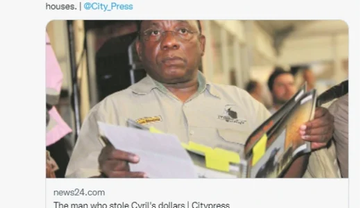 Man who stole Ramaphosa’s money at his farm. See his life style & the type of cars he is driving