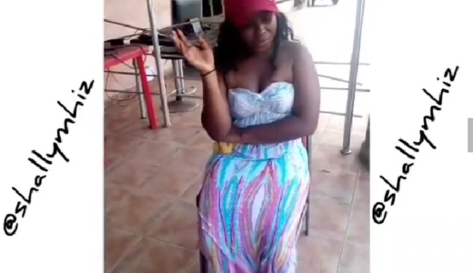 Slay Queen Spotted Tw3rking To A Gospel Song (See Photos)