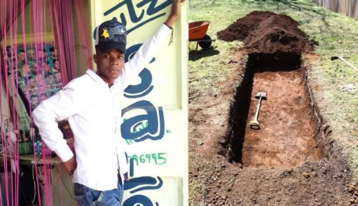 MAN PREPARES HIS GRAVEYARD AFTER VIOLATING CONDITIONS FROM WITCHDOCTOR