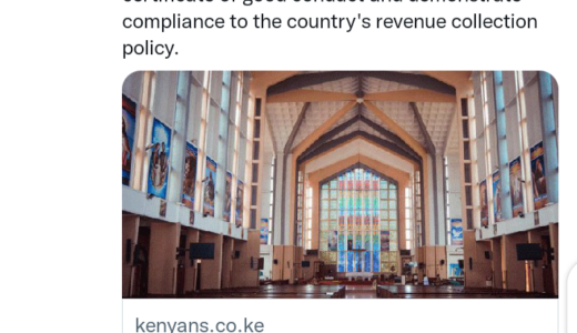 Bad News To All Kenyan Church Leaders As Govt Introduces These Hectic And Drastic Rules