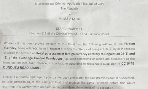 MCP and its savagery tactics wont solve Malawi’s economic crisis situation