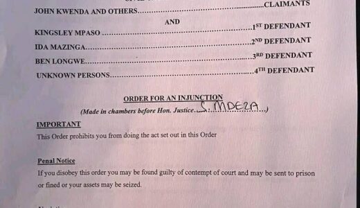 MCP Supporters Take Injunction Stopping Today’s Demonstrations