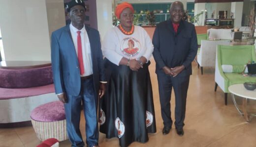 Former Zambia President Kenneth Kaunda’s son spotted kneeling before Chief Chikulamayembe