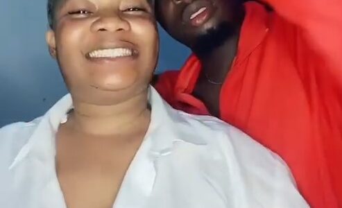 Nigerian Lady celebrates boyfriend who caught her cheating three times but still stood by her (Video)