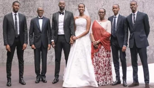 President Paul Kagame of Rwanda Overjoyed As Beautiful Daughter Gives Him Another Cute Granddaughter
