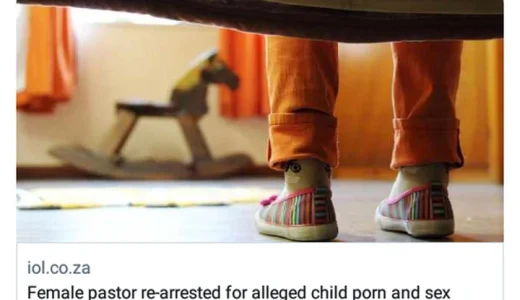 Female pastor re-arrested for allegedly doing this